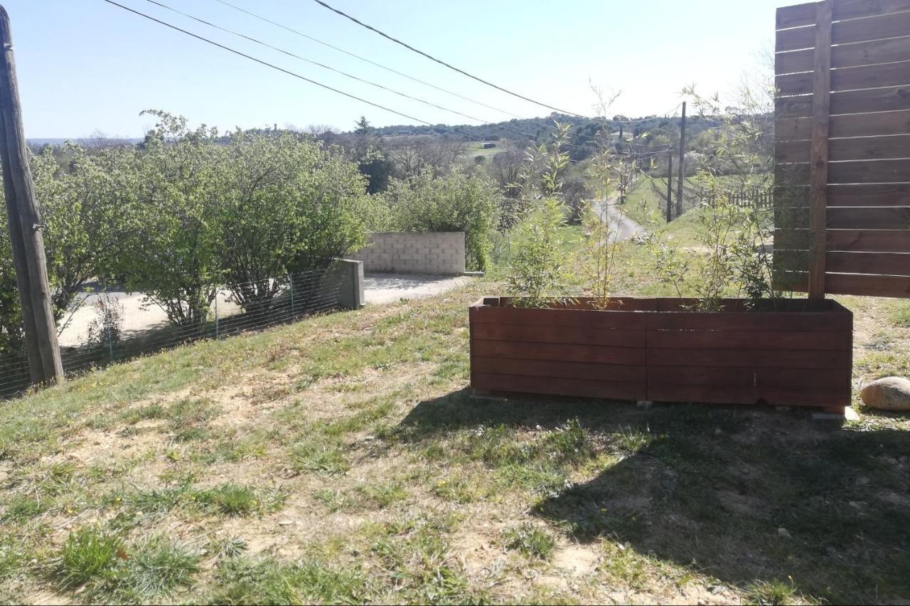 Charmant Chalet Pour 2 Personnes Spa Prive Massillargues-Attuech Exterior foto